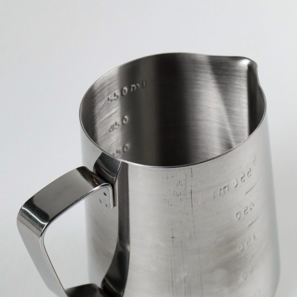 One Two Cups Gelas Pitcher Kopi Espresso Latte Art Stainless Steel 600ml