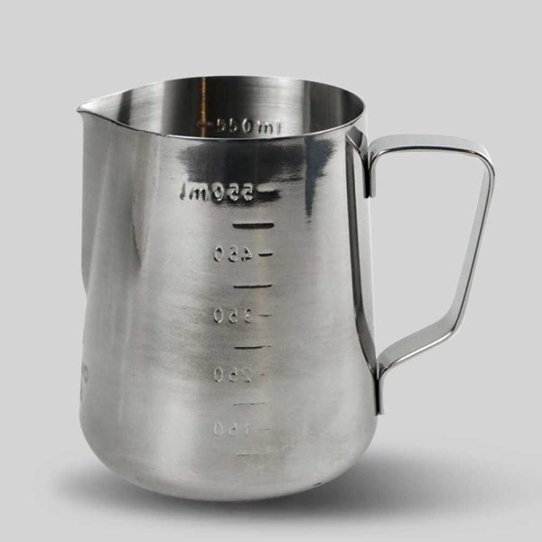 One Two Cups Gelas Pitcher Kopi Espresso Latte Art Stainless Steel 600ml