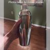 One Two Cups 6 in 1 Bartender Drink Bar Set Cocktail Shaker Stainless Steel 550ml - BA016 - Silver