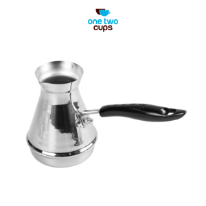One Two Cups Gelas Kopi Espresso Latte Art Stainless Steel 650ml - DF-4010 - Silver