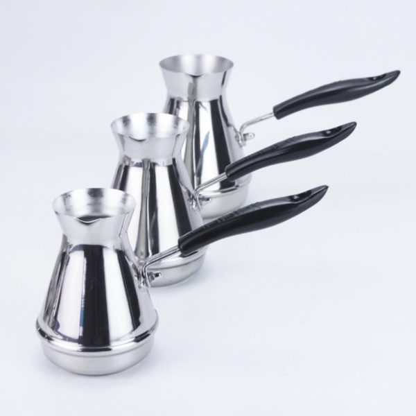 One Two Cups Gelas Kopi Espresso Latte Art Stainless Steel 650ml - DF-4010 - Silver