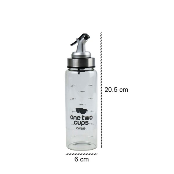 One Two Cups Botol Minyak Olive Oil 300ml - CW199 - Silver