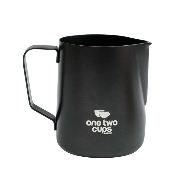 One Two Cups Gelas Milk Jug Kopi Espresso Latte Art Stainless - AA0051