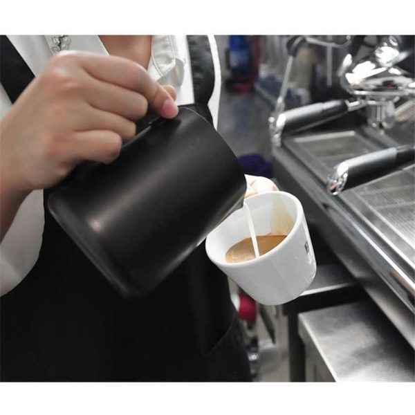 One Two Cups Gelas Milk Jug Kopi Espresso Latte Art Stainless - AA0051