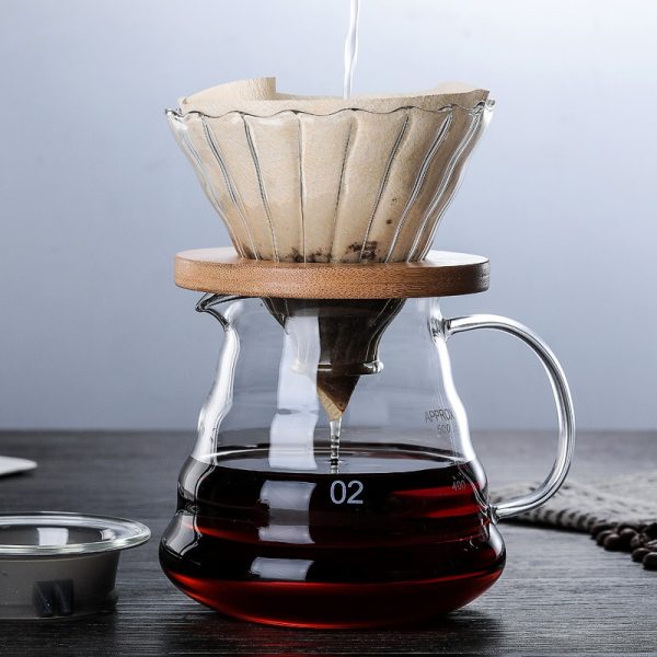 One Two Cups Filter Penyaring Kopi V60 Glass Cone