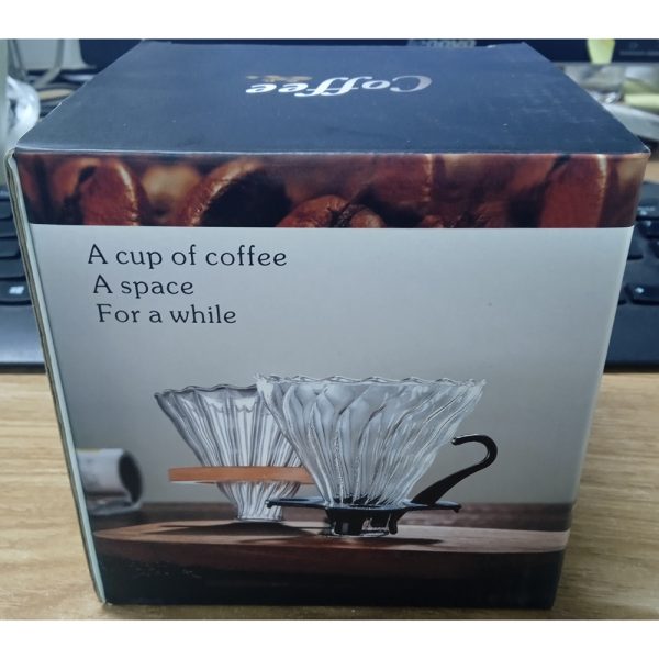 One Two Cups Filter Penyaring Kopi V60 Glass Cone