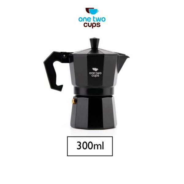 One Two Cups Moka Pot Coffee Maker Teko 300ml 6 Cups - MX001