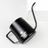 One Two Cups Teko Pitcher Kopi Teh Drip Kettle Cup Stainless Steel 350ml - Black