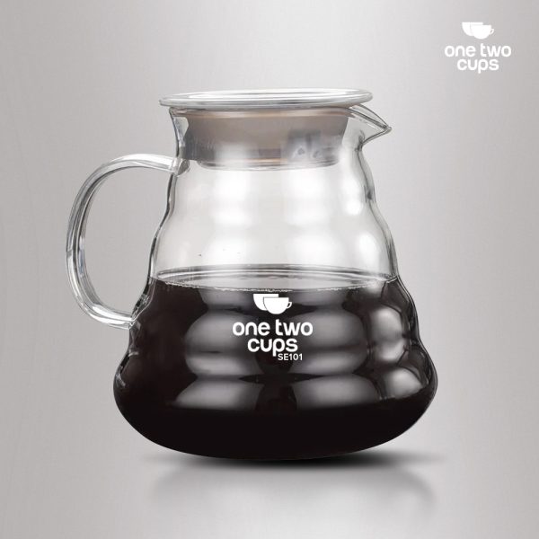 One Two Cups Coffee Maker Pot V60 Drip Kettle Teko Kopi Barista 800ml
