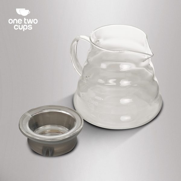 One Two Cups Coffee Maker Pot V60 Drip Kettle Teko Kopi Barista 800ml