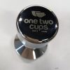 One Two Cups Tamper Kopi Espresso Flat Stainless Steel 51mm