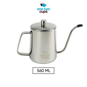 One Two Cups Teko Pitcher Kopi Teh Teapot Drip Kettle Cup 560ml