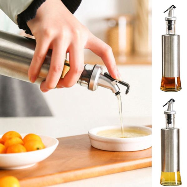 One Two Cups Botol Minyak Olive Oil Stainles Steel Platted 500ml