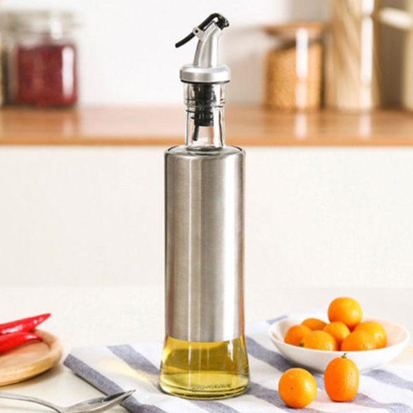 One Two Cups Botol Minyak Olive Oil Stainles Steel Platted 500ml