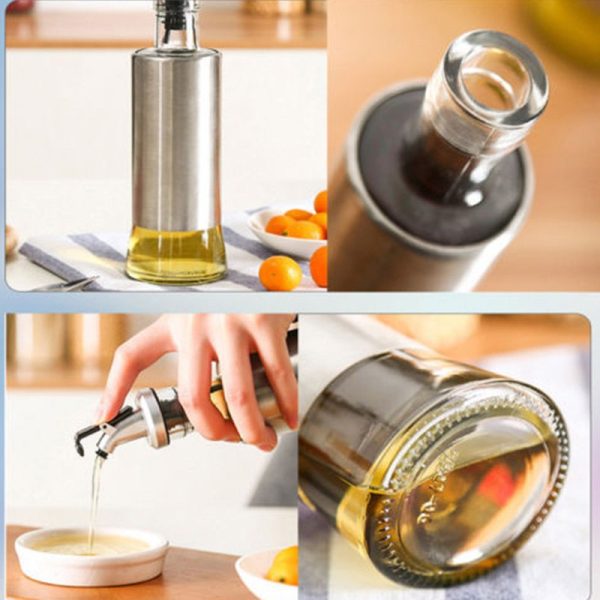 One Two Cups Botol Minyak Olive Oil Stainles Steel Platted 500ml