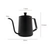 One Two Cups Teko Pitcher Kopi Teh Hand Drip Cup Stainless Steel 350ml