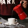 One Two Cups Moka Pot Pembuat Espresso Teko Stovetop Filter 450ml 9 Cups