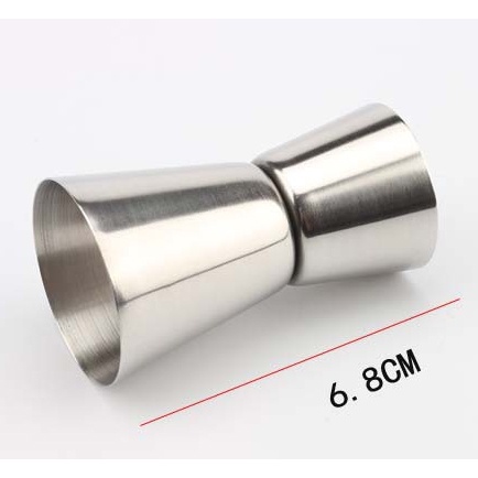 One Two Cups Bartender Drink Bar Set Cocktail Shaker Stainless Steel 5 in 1