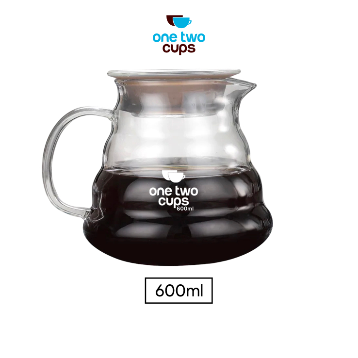 One Two Cups Coffee Maker Pot Drip Kettle Teko Kopi Barista - 600ml ...