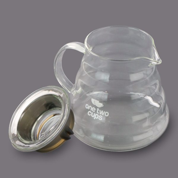 One Two Cups Coffee Maker Pot Drip Kettle Teko Kopi Barista - 600ml