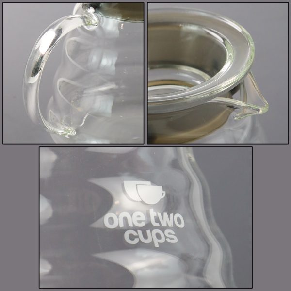 One Two Cups Coffee Maker Pot Drip Kettle Teko Kopi Barista - 600ml