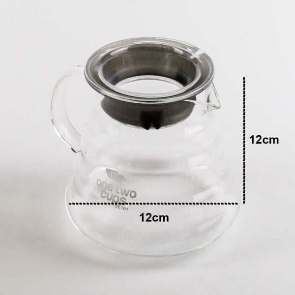 One Two Cups Coffee Maker Pot Drip Kettle Teko Kopi Barista - 600ml