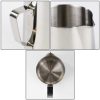 One Two Cups Gelas Pitcher Kopi Espresso Latte Art Stainless Steel 600ml - Silver