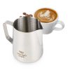 One Two Cups Gelas Pitcher Kopi Espresso Latte Art Stainless Steel 600ml - Silver