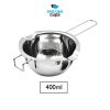 One Two Cups Panci Leleh Keju Coklat Stainless Steel Peralatan Masak