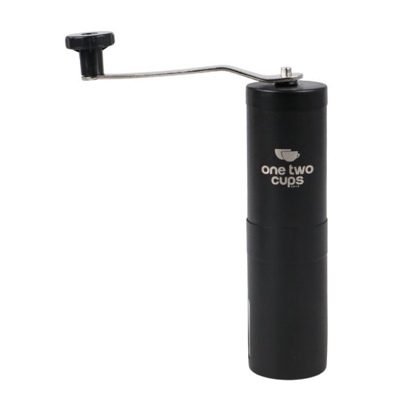 One Two Cups Alat Penggiling Kopi Manual Coffee Bean Grinder E810 - Black