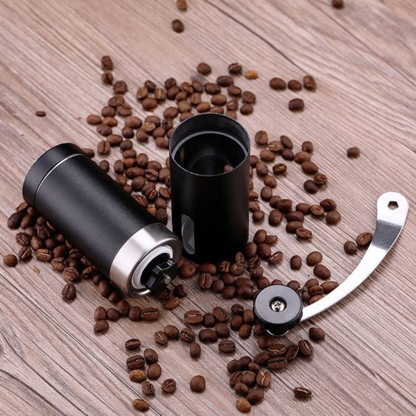 One Two Cups Alat Penggiling Kopi Manual Coffee Bean Grinder E810 - Black