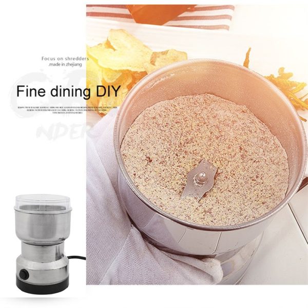 ginee_20241217153215494_9614828910.jpg One Two Cups Alat Penggiling Kopi Electric Coffee Grinder 150W