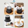 One Two Cups Moka Pot Espresso Coffee Maker Stovetop Teko Kopi - PL-315