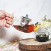 One Two Cups Teko Kaca Teh Chinese Teapot Tahan Panas Api with Filter - TP-759 - 600ml