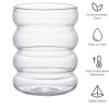 One Two Cups Gelas Minuman Unik Borosilicate Glass 300ml - KT14