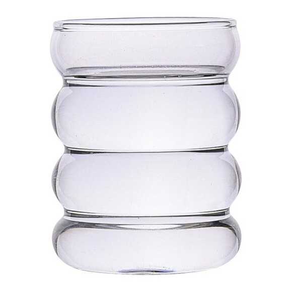 One Two Cups Gelas Minuman Unik Borosilicate Glass 300ml - KT14