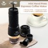 One Two Cups Hand Press Mini Espresso Coffee Maker 3 in 1 20 Bar 120ml - HS-8439