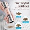 One Two Cups Penggiling Biji Lada 2 in 1 Spices Pepper Grinder 200ml - OT-22