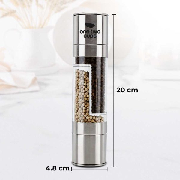 One Two Cups Penggiling Biji Lada 2 in 1 Spices Pepper Grinder 200ml - OT-22