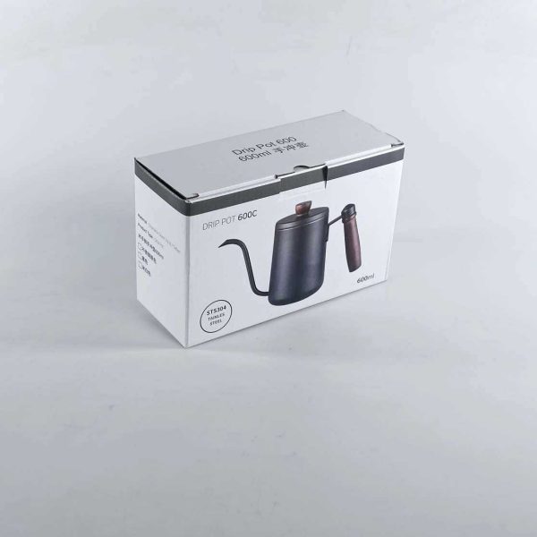 One Two Cups Teko Kopi Leher Angsa Gooseneck Pour Over Kettle 600ml - STS304