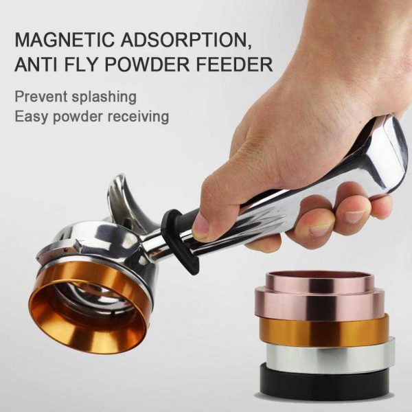 One Two Cups Dosing Ring Portafilter Espresso Magnetic Aluminium - XA045