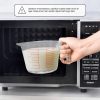 One Two Cups Gelas Ukur Takaran Kaca Microwave Heating Glass ML OZ Cup - GG-18