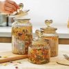 One Two Cups Toples Kaca Kedap Udara Sealed Food Storage Jar 950ml - GFS137
