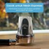 One Two Cups Dosing Cup Portafilter Espresso Machine Stainless 58mm - YXA046