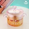 One Two Cups Panci Kaca Borosilicate Tahan Panas 15cm - TH-15