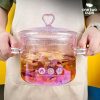 One Two Cups Panci Kaca Borosilicate Tahan Panas 15cm - TH-15