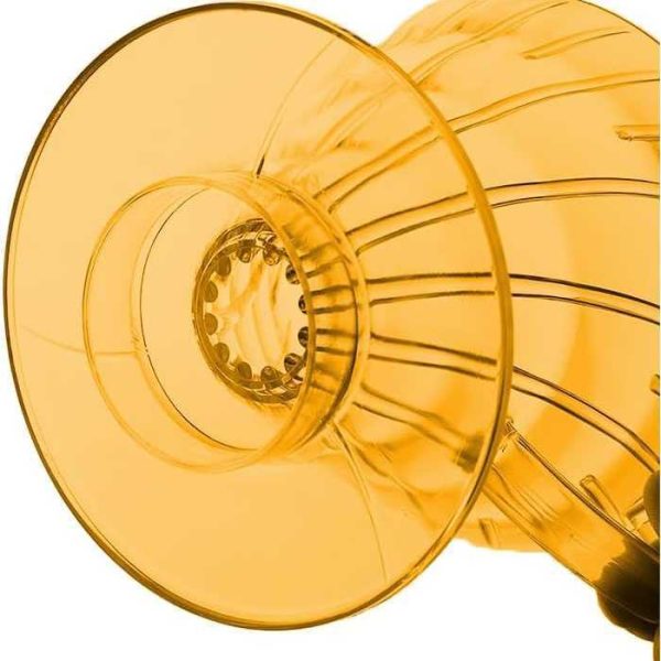 One Two Cups Filter Penyaring Kopi V60 Cone Coffee Dripper Plastik - SE105- Gold