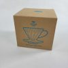 One Two Cups Filter Penyaring Kopi V60 Cone Coffee Dripper Plastik - SE105- Gold