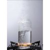 One Two Cups Toples Kaca Kedap Udara Canister Coffee Storage Wood Lid - SL01