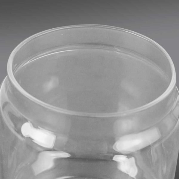 One Two Cups Toples Kaca Kedap Udara Canister Coffee Storage Wood Lid - SL01